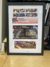 Transformers Framed Stamp