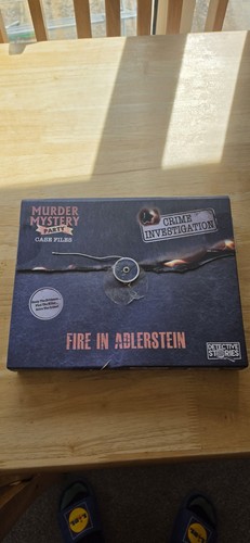 Fire adlerstein murder - fire, in
