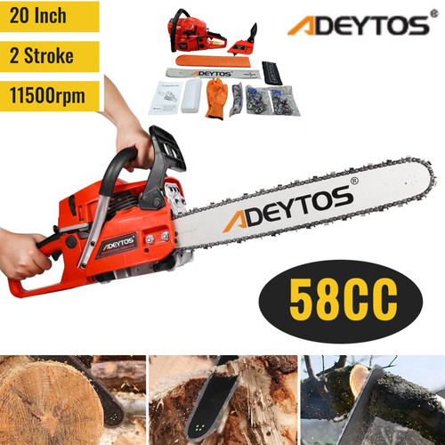 Petrol chainsaw 58cc 2 - petrol, 25/58cc