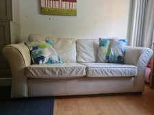 3 seater leather sofa used