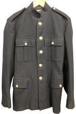 British Royal Marines Jacket No.1 Dress RM Uniform Tunic Man's Size 27 Wool