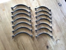 14 IKEA Signera Black Metal Kitchen Cupboard Cabinet Door Handles Pulls 