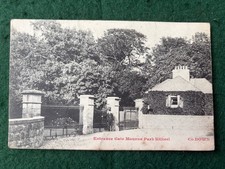 Early 1900s Postcard, Entrance Gate Mourne Park Kilkeel Co Down.