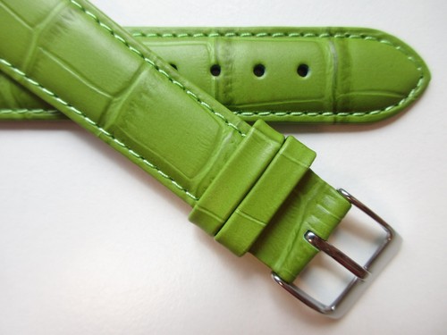 Avocado green alligator - green, 18