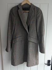 Zara Woman Checked Wool Blend