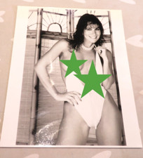 LINDA LUSARDI BLACK & WHITE GLOSS PHOTOGRAPH BACK IS STAMPED FUJI  8 X 10 2002