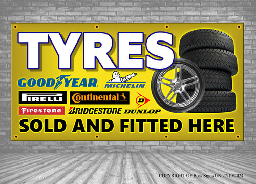Tyres banner sale - tyres, for