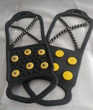 MAGIC SPIKER SHOE & BOOT SNOW & ICE CLEATS,GRIPPERS,CRAMPONS,SPIKES,GRIPS L
