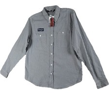 Hoonigan Shirt Men M Button Up