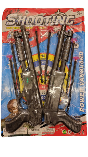Player dart gun toy set - dart,
