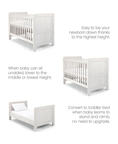 Mamas papas atlas - cot, bed