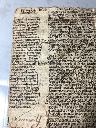Manuscript elizabeth 1 - manuscript,