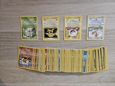 Near Complete Non-Holo 1999 Base Set - Includes 4 X Rare's - LP/HP - 150+ Cards