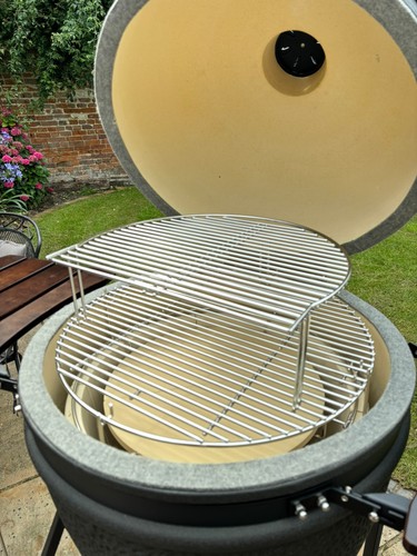 Steel grill extender - steel, expander