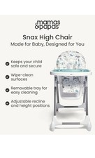 Mamas papas snax - mamas, adjustable