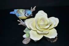 Royal Osborne Blue Tit and Rose figurine