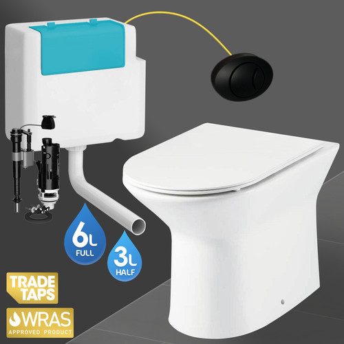 Rimless back wall - rimless,