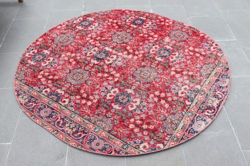 6x4 turkish round rug - 4,6x4,8, ft