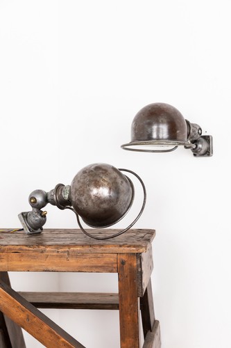 Pair vintage industrial - of,