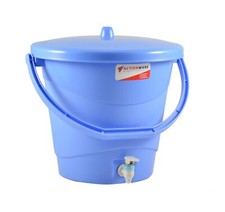 20L Water Bucket With Tap Lid