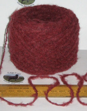 50g Rust Brick Brown Wool