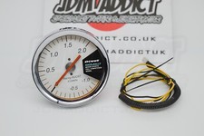 Pivot 80mm Mechanical 7 Colour Changing Boost Turbo Gauge Blitz Apexi HKS JDM