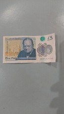 AK47 £5 Note Genuine Banknote