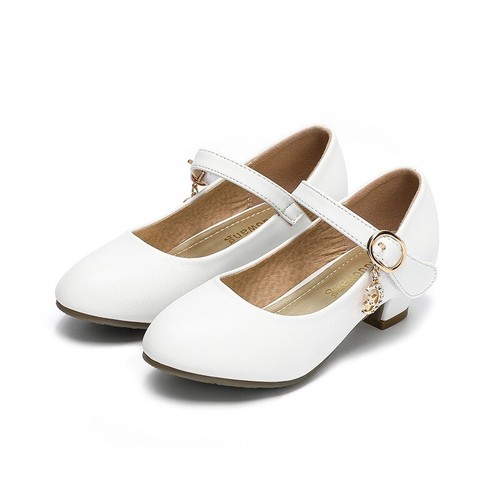 Kids girls faux leather - faux, bow