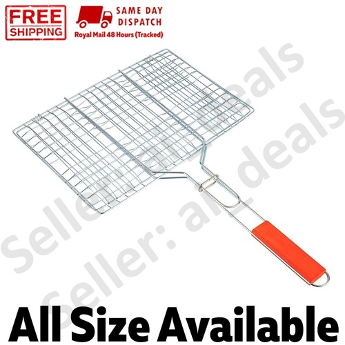 Bbq long handle grill - long, basket