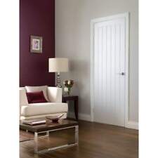 Geneva White Grained Moulded Cottage Internal Door Stylish Durable 1981 x 762mm