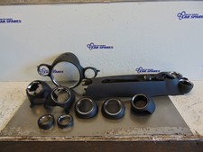 Mini R56 Interior Trim Set 06-10 9 Piece Bezel Chrome Silver  Centre Console