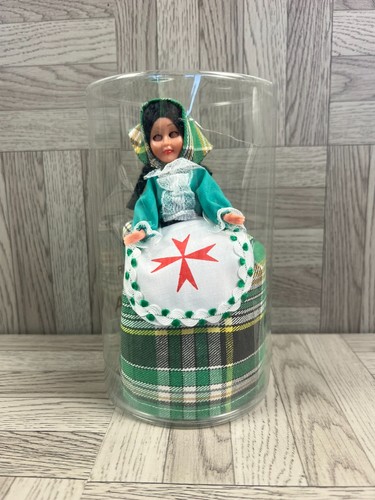 Vintage maltese souvenir doll - souvenir,