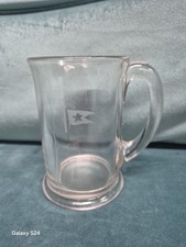 Antique White Star Line Glass