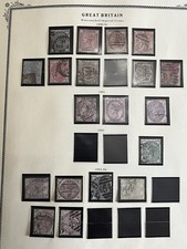 GREAT BRITAIN - 1840-1998 in Nice Scott Album Mint H And Used - MOST NOT SHOWN