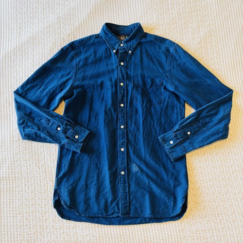Double rrl indigo oxford - double,