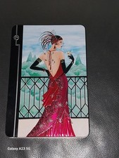 Churchill's Scarlett Art Deco