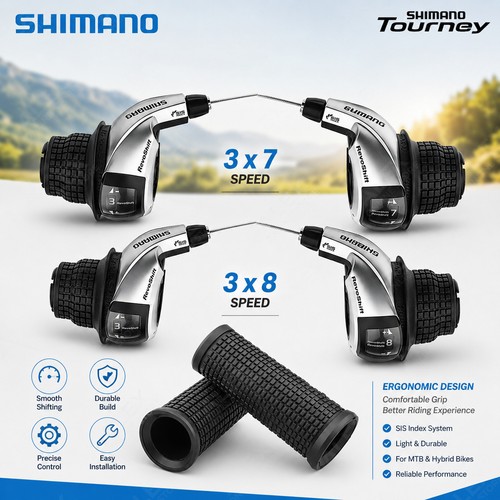 Shimano rs45 revoshift 3x7 - sl-rs45,