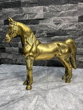 Vintage Large Solid Brass