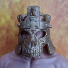 Triple H Gold Mask - Mattel - Accessories for WWE Wrestling Figures (B)