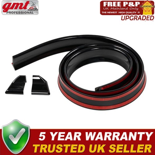 Gloss black car rear wing - black,