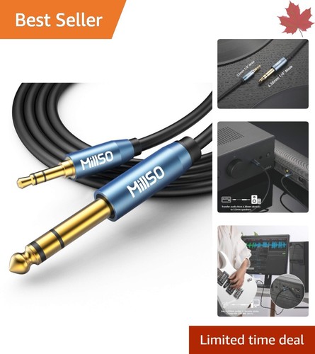 High quality 8ft stereo audio - high-quality,