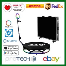 360 Photo Booth Video Motion Automatic Spinner Rotating Selfie Wedding UK Stock