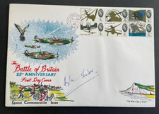 1965 Battle of Britain FDC Signed by Douglas Bader. Unaddressed with Fareham HS