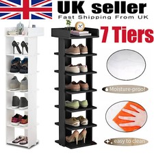 7 Tier Tall Wooden Shoe Rack