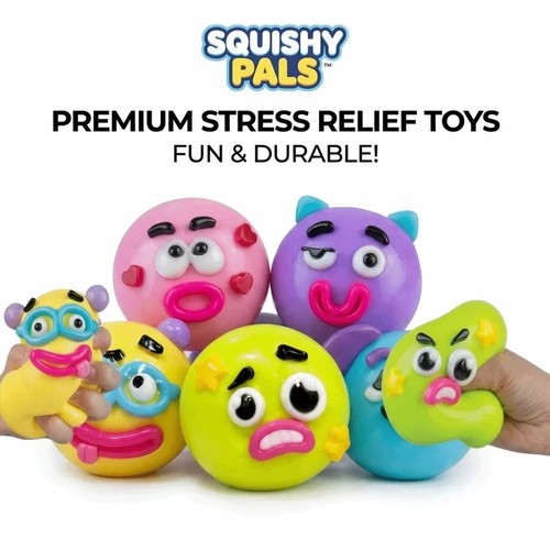 Squeeze toy face swap sensory - squeeze,