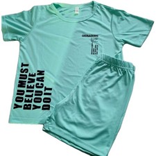 T-Shirt and Shorts Set  Apple