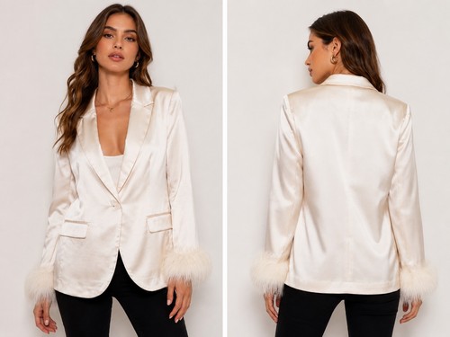 River island cream satin - uk,