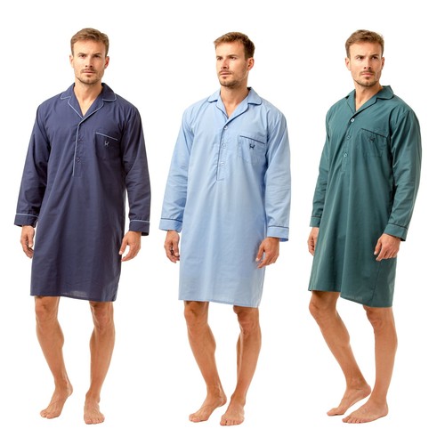 Mens nightshirt long - nightshirt,