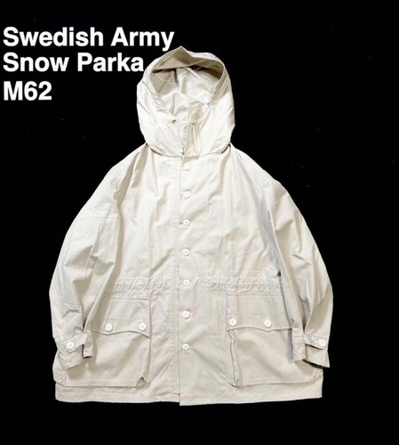 Swedish army m62 snow - army, parker
