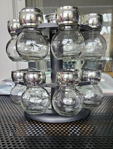 Revolving rotating spice rack - revolving,